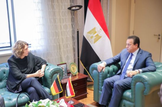 وزارة الصحة والسكان: وزير الصحة يستقبل السفير الألماني لدى مصر لبحث سبل التعاون بين البلدين 49236 1