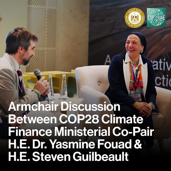 COP28's ministerial co-pairs on climate finance, H 49505