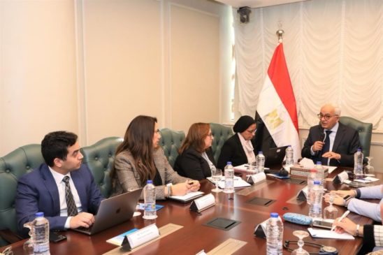 وزارة التربية والتعليم والتعليم الفني: وزير التربية والتعليم يستقبل وفد البنك الدولى لمتابعة 54943