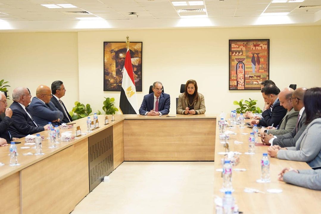 Planning Ministry, Egypt Post Ink Protocol to Achieve Economic Empowerment within National Family Development Plan The Minister of Planning and Economic Development Hala El-Said and the Minister 73800 1