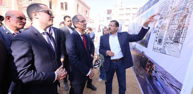 ICT Minister Visits Construction Site of Creativa Innovation Hub at King Fouad I Palace in Kafr El-Sheikh The Minister of Communications and Information Technology Amr Talaat has visited the 78679