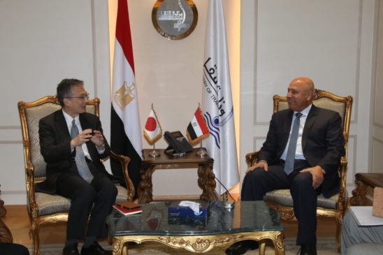 وزارة النقل: وزير النقل يبحث مع السفير الياباني بالقاهرة تقدم أعمال تنفيذ المرحلة الأولي للخط 88996