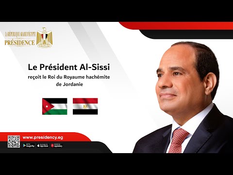 Le Président Al-Sissi reçoit le Roi du Royaume hachémite de Jordanie hqdefaul 96