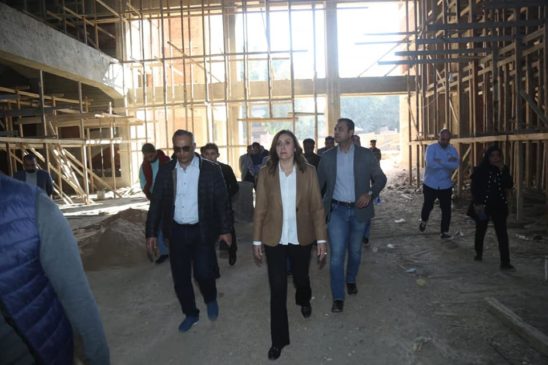 وزارة الثقافة: وزيرة الثقافة تتفقد عددًا من المواقع الثقافية قيد الإنشاء والتطوير بمحافظة 12922