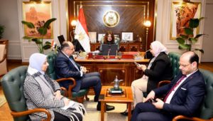 وزارة الدولة للهجرة وشئون المصريين بالخارج: 
وزيرة الهجرة تعقد اجتماعا مع المجموعة المؤسسة