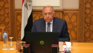 وزارة الخارجية: 
خلال الاجتماع الوزارى لمجلس جامعة الدول العربية: 
وزير الخارجية يؤكد دعم مصر