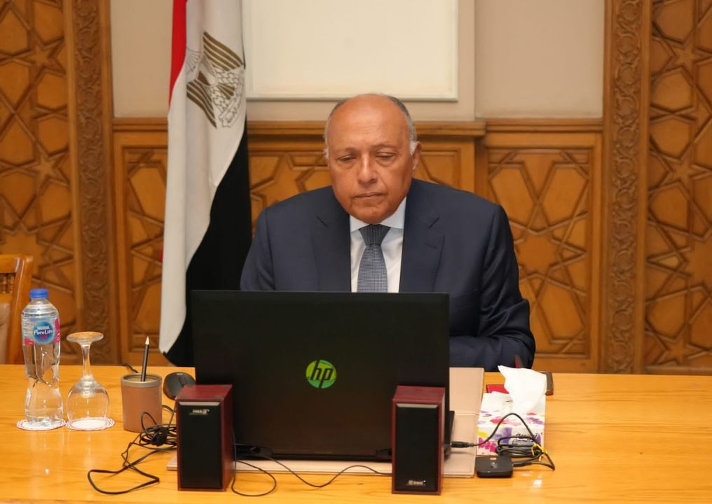 وزارة الخارجية: خلال الاجتماع الوزارى لمجلس جامعة الدول العربية: وزير الخارجية يؤكد دعم مصر 33803