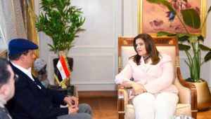 وزارة الدولة للهجرة وشئون المصريين بالخارج: 
وزيرة الهجرة تستقبل خبيرا مصريا في الهندسة