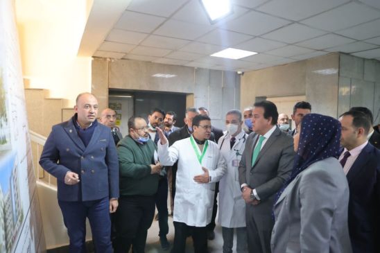 وزارة الصحة والسكان: وزير الصحة يتفقد أعمال التطوير بمستشفى صدر إمبابة …… 35627