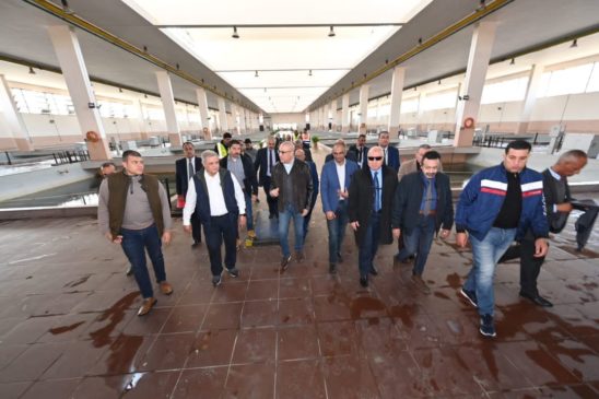 وزارة الإسكان والمرافق والمجتمعات العمرانية: وزير الإسكان يتفقد محطة تنقية مياه الشرب 40330