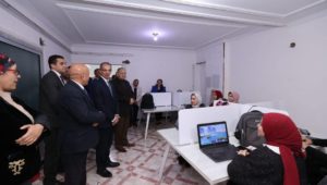 In Assiut, ICT Minister Visits Two IT Offshoring Firms, WE ATS, Opens Assiut Pensions Post Office 
Concluding his visit to Assiut, the Minister of Communications and Information Technology Amr