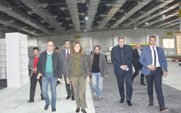 وزارة الثقافة: وزيرة الثقافة تتفقد تجهيزات معرض القاهرة الدُولي للكتاب وتوجه بتسهيل المسارات 59794