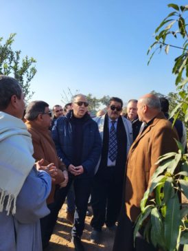 وزارة الموارد المائية والري: ** الدكتور سويلم يتفقد مشروعات الموارد المائية والري بمحافظة 65244