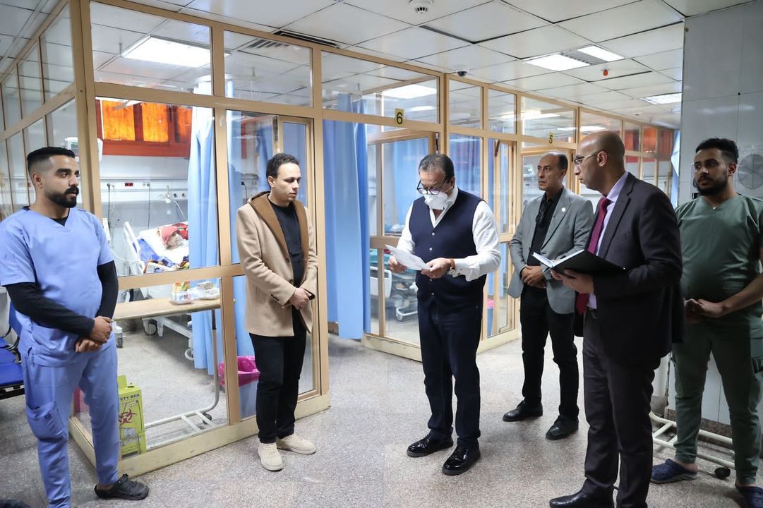 وزارة الصحة والسكان: خلال زيارته الميدانية المفاجئة 74933