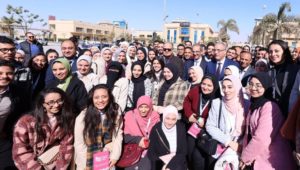ICT Minister Opens, Inspects MCIT Projects in Assiut, Witnesses Signing of 4 MoUs to Develop ‘Decent Life’ Villages 
The Minister of Communications and Information Technology Amr Talaat