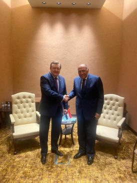 على هامش مشاركته في قمة دول عدم الانحياز، وزير الخارجية يعقد لقاءاً ثنائياً مع نظيره البيلاروسي 89551