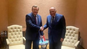 على هامش مشاركته في قمة دول عدم الانحياز، وزير الخارجية يعقد لقاءاً ثنائياً مع نظيره البيلاروسي