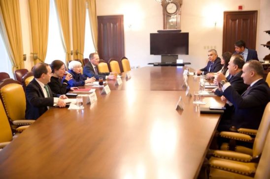 وزارة المالية: وفد مصري رفيع المستوى يبحث مع وزيرة الخزانة الأمريكية سُبل تعزيز العلاقات 90845