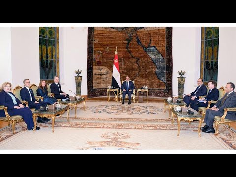 الرئيس عبد الفتاح السيسي يستقبل وزير الخارجية الأمريكي hqdefaul 46