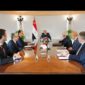 الرئيس عبد الفتاح السيسي يجتمع مع رئيس مجلس إدارة مجموعة "كوبيلوزوس" اليونانية للبنية التحتية