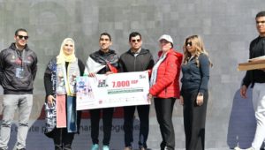 وزارة البيئة: 
من داخل محمية وادى دجلة: 
وزيرة البيئة تشارك فى ماراثون الجرى  run for Gaza تحت