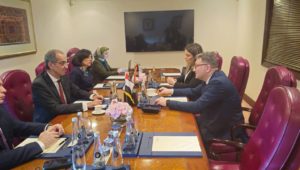 ICT Minister, Serbian Counterpart Talk Cooperation in ICT, Offshoring 
The Minister of Communications and Information Technology Amr Talaat has met with the Serbian Minister of Information and