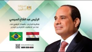 الرئيس عبد الفتاح السيسي ونظيره البرازيلي يشهدان التوقيع على عدد من الاتفاقيات الثنائية بين البلدين