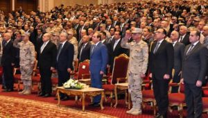 السيد الرئيس عبد الفتاح السيسي يشهد الندوة التثقيفية للقوات المسلحة بذكرى يوم الشهيد ويكرم عدداً من أسر
