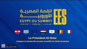 Le Président Al-Sissi inaugure la réunion des six pour accueillir les Chefs européens