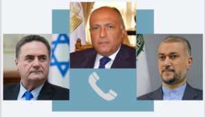 وزارة الخارجية: 
وزير الخارجية يجرى اتصالات هاتفية مع وزيري خارجية إيران وإسرائيل 
السفير