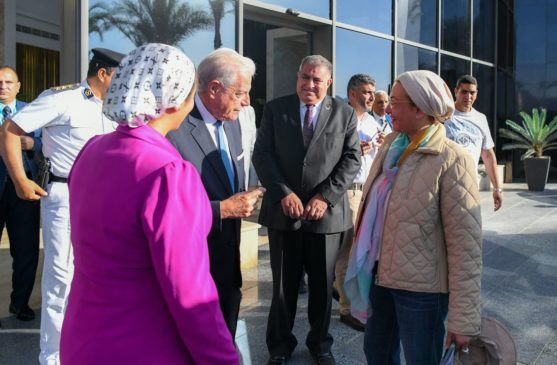 وزارة البيئة: فى إطار جولتها التفقدية لمتابعة الأعمال الإنشائية بقرية الغرقانة بمحمية نبق 54356