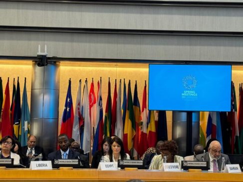 وزارة التعاون الدولي: 18 أبريل 2024 خلال إلقاء كلمة المجموعة الاستشارية الأفريقية في اجتماعهم 62237