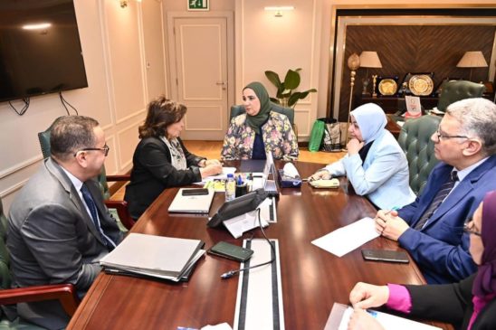 وزارة التضامن الاجتماعي: وزيرة التضامن الاجتماعي تلتقي الأمين العام للمجلس القومي للطفولة 96232