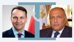 وزير الخارجية يتلقى اتصالاً هاتفياً من وزير خارجية بولندا 
صرح السفير أحمد أبو زيد، المتحدث الرسمي