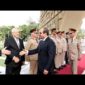 الرئيس عبد الفتاح السيسى يضع إكليل من الزهور على النصب التذكارى للجندي المجهول فى ذكرى تحرير سيناء