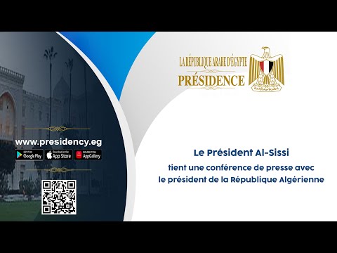 Le Président Al-Sissi tient une conférence de presse avec le président de la République Algérienne hqdefau 131