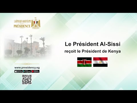 Le Président Al-Sissi reçoit le président de Kenya hqdefaul 89