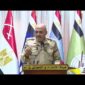 الفريق أحمد خليفة رئيس أركان حرب القوات المسلحة يتناول وجبة الإفطار مع مقاتلى هيئة الإمداد والتموين