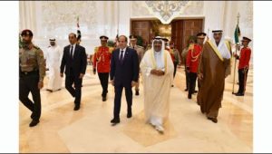 نشاط السيد الرئيس خلال جولة سيادته الخليجية والتي شملت دولتي قطر والكويت