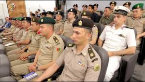 الفريق أول عبد المجيد صقر يشهد مناقشة البحث الرئيسى لمركز الدراسات الاستراتيجية للقوات المسلحة