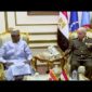 الفريق أول عبدالمجيد صقر  يلتقى وزير دفاع جمهورية النيجر