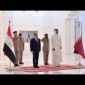 الرئيس عبد الفتاح السيسي يلتقي أمير دولة قطر في الديوان الأميري بالعاصمة القطرية الدوحة