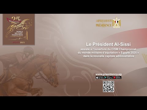 Le Président Al-Sissi assiste au 25ᵉ CISM Championnat du monde militaire d’équitation Égypte 2025 hqdefaul 13