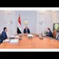 الرئيس عبد الفتاح السيسي يجتمع برئيس مجلس الوزراء ومحافظ البنك المركزي ووزير المالية