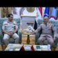 الفريق أحمد خليفة رئيس أركان حرب القوات المسلحة يلتقى رئيس أركان القوات البرية بالجيش الليبى
