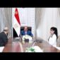 الرئيس عبد الفتاح السيسي يجتمع مع وزير الطيران المدني ورئيسة شركة مصر للطيران للخدمات الجوية