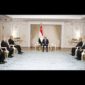 السيد الرئيس يشهد أداء اليمين لرؤساء محكمة النقض ومجلس الدولة وهيئتي قضايا الدولة والنيابة الإدارية