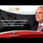 Discours du Président Al-Sissi à l’occasion de l’anniversaire de la Révolution de 30 Juin