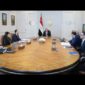 السيد الرئيس يطلع على تنفيذ استراتيجية العمل التي تتبناها وزارة قطاع الأعمال للفترة من (٢٠٢٤-٢٠٢٧)