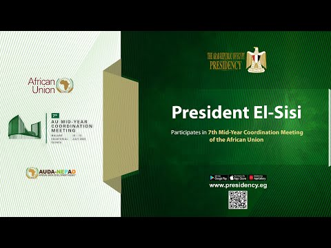 President El-Sisi Participates in 7th Mid-Year Coordination Meeting of the African Union hqdefaul 26